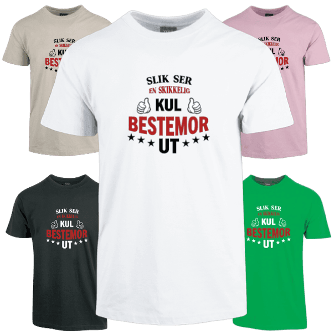 Hovedbilde Kul Bestemor T-skjorte