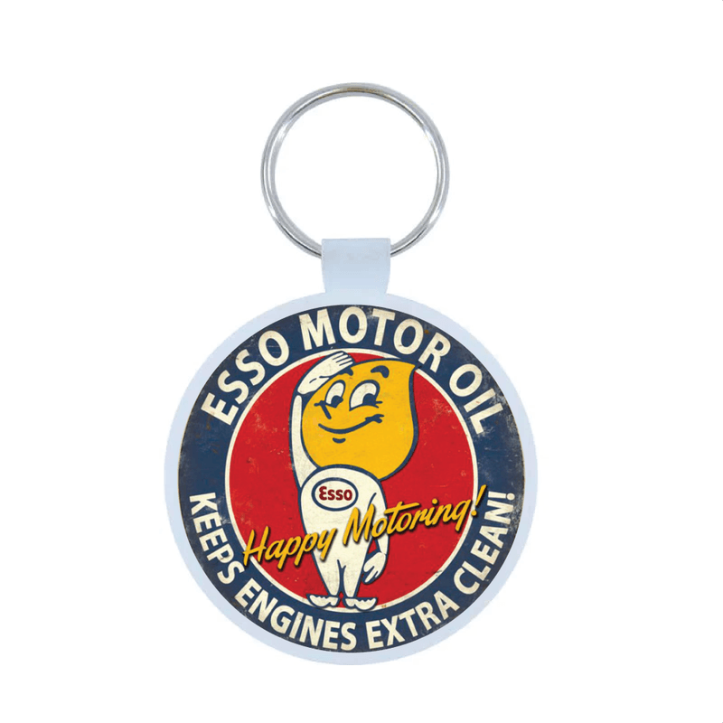 Esso Rund Nøkkelring