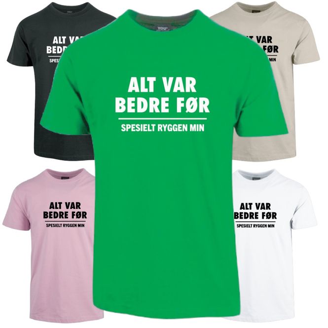 Hovedbilde Vondt i Ryggen Tee