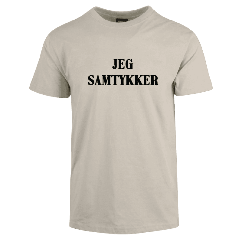 Samtykke T-skjorte