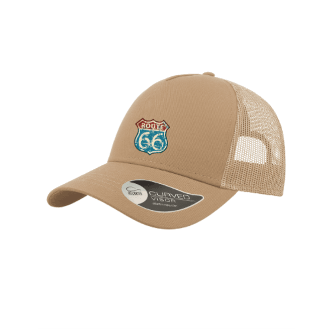 Hovedbilde Route 66 Trucker Caps Sand