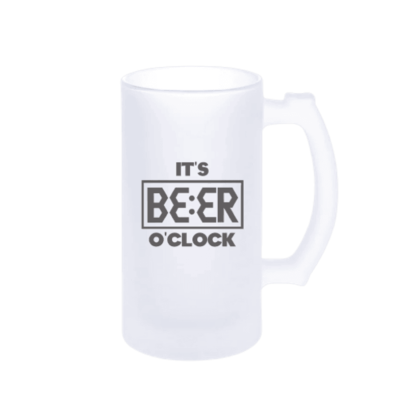 Beer o'clock ølglass