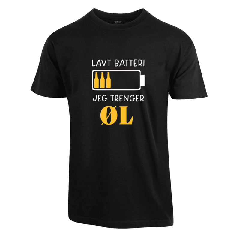 Lavt Batteri T-skjorte