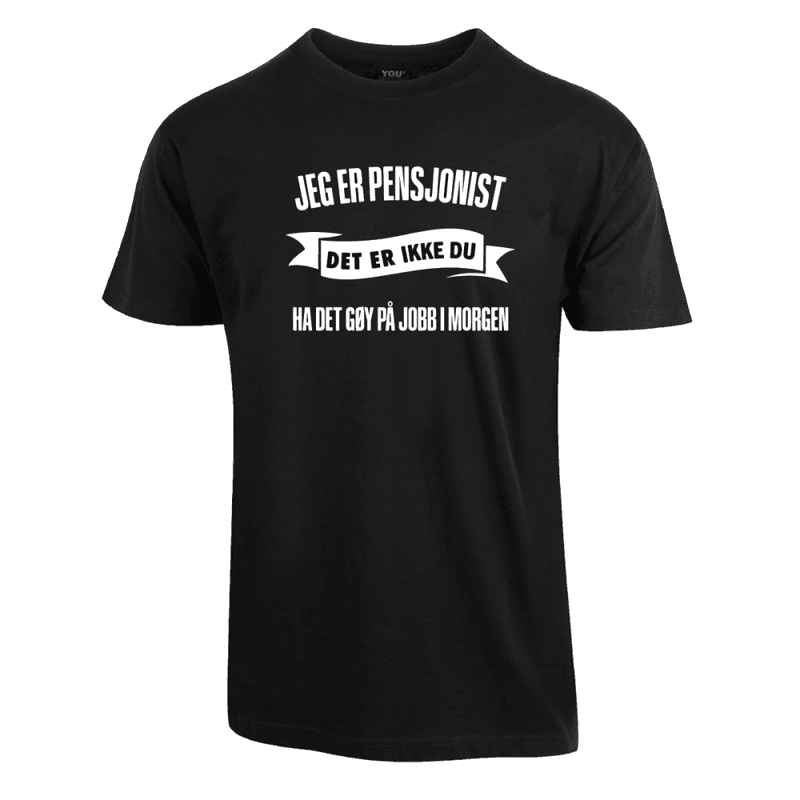 Pensjonist T-skjorte