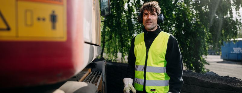 Refleksvest med navn flere farger