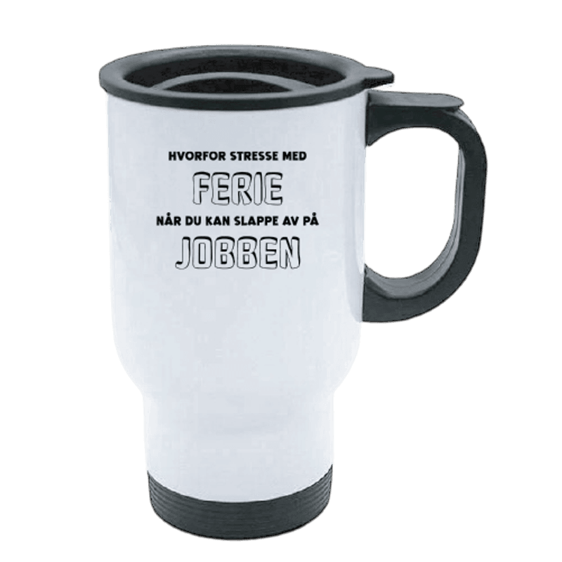 Hvorfor Stresse Travel Mug