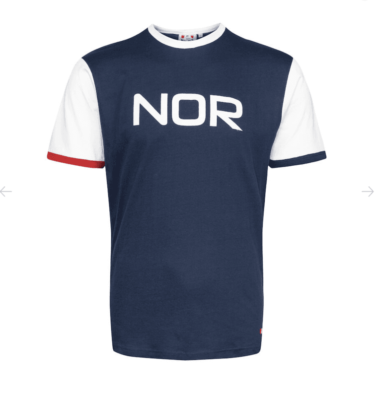 Landslags T-skjorte