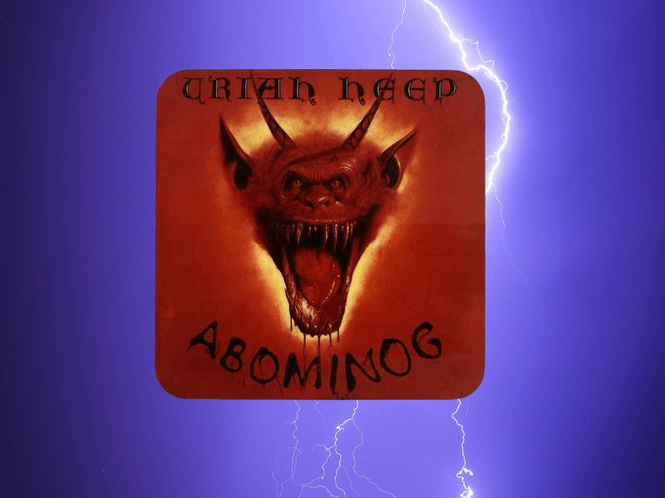 Hovedbilde Uriah Heep Abominog Glassbrikke