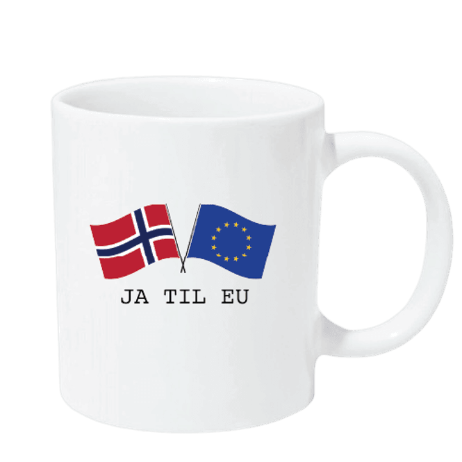 Hovedbilde Ja/Nei til EU Krus