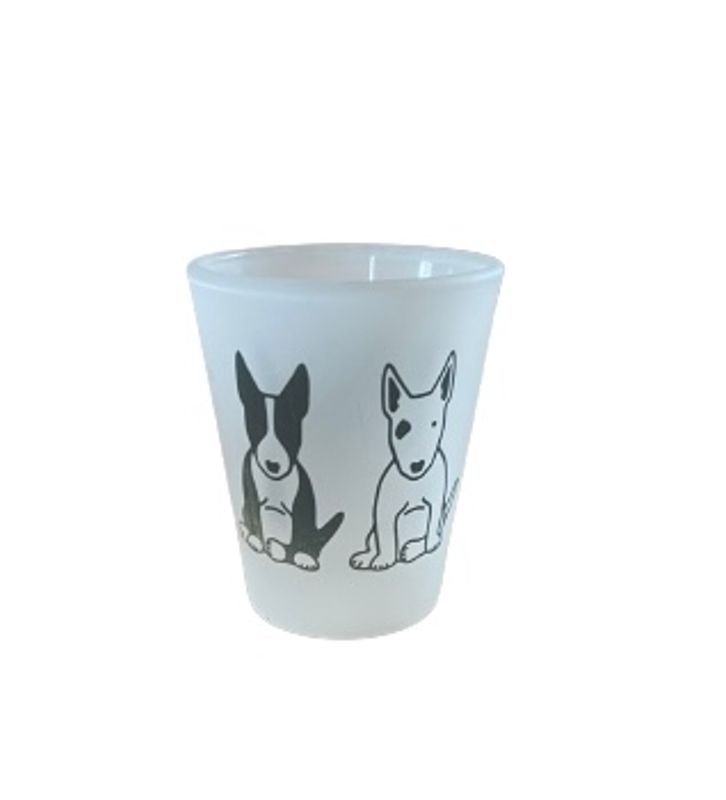 Shotglass Med hund