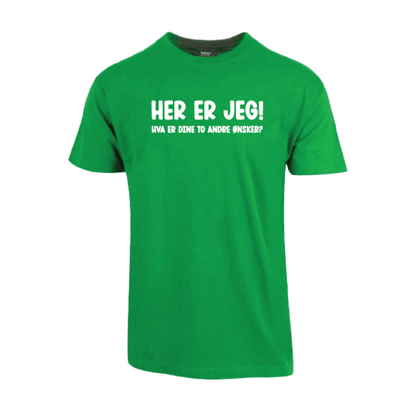 Her Er Jeg T-skjorte