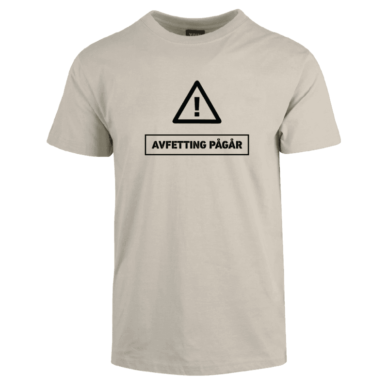 Avfetting Pågår T-skjorte