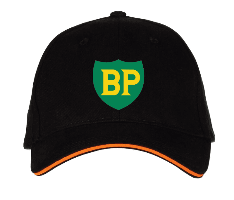 BP Svart/oransje Caps