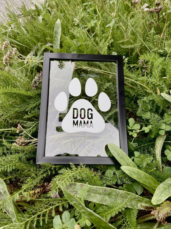 Dog Mama Akrylplate
